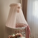 Baldachin patut bebe Ivory